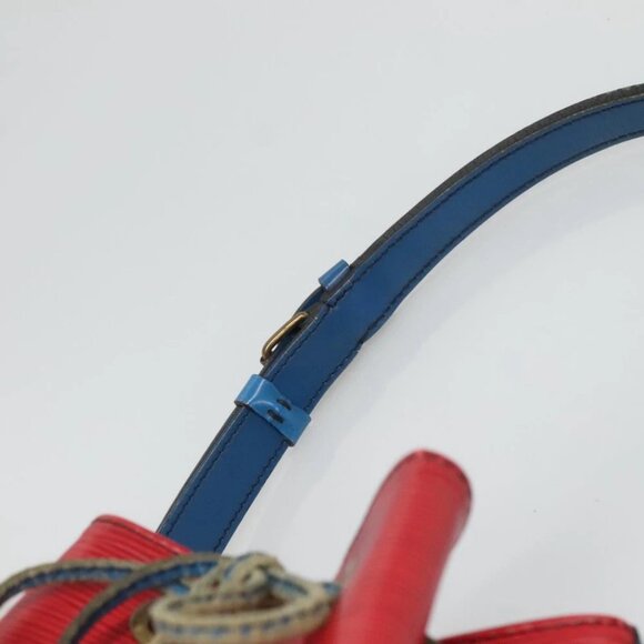 LOUIS VUITTON Epi Noe Shoulder Bag Bicolor Red Blue - Picture 12 of 16